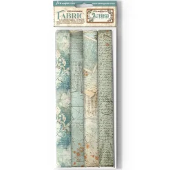 Clearance Set 4 hojas de tela Fabric Alterego 30x30cm Papeles