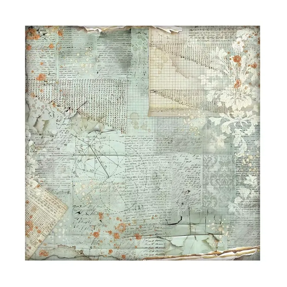 Clearance Set 4 hojas de tela Fabric Alterego 30x30cm Papeles