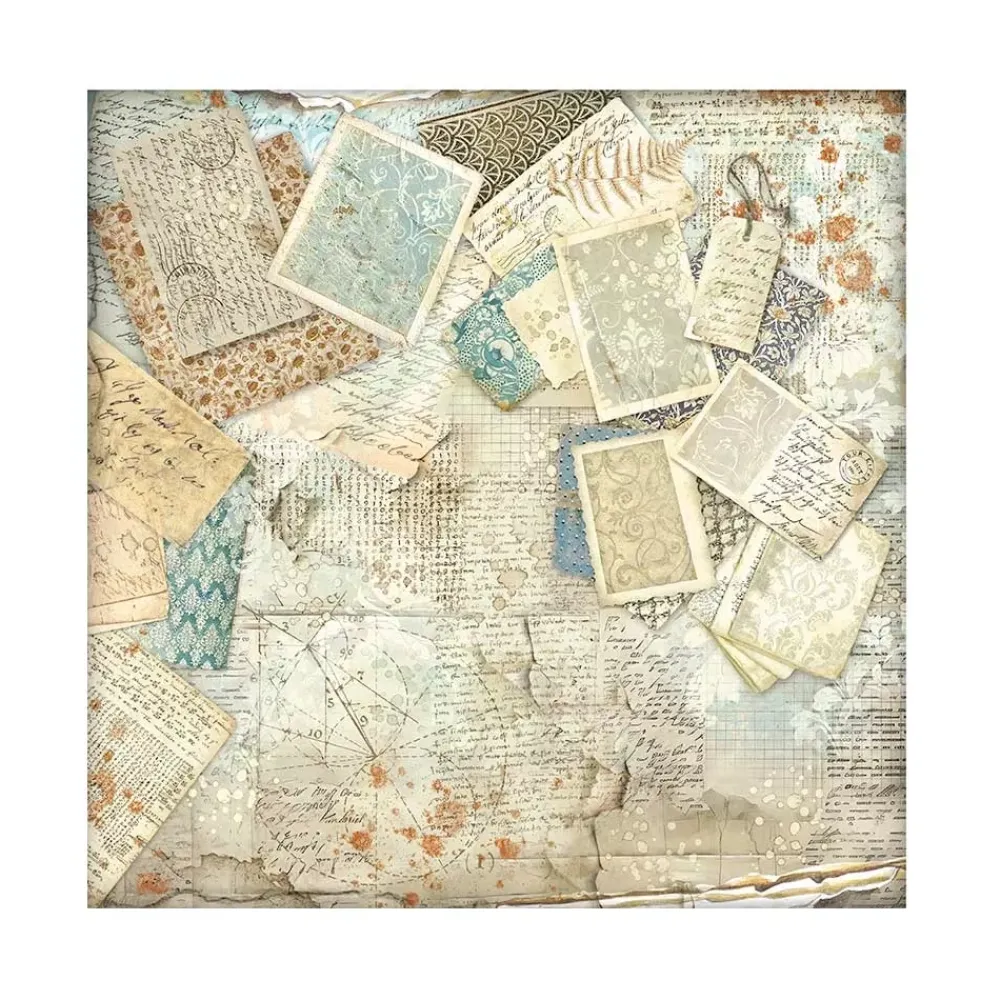 Clearance Set 4 hojas de tela Fabric Alterego 30x30cm Papeles