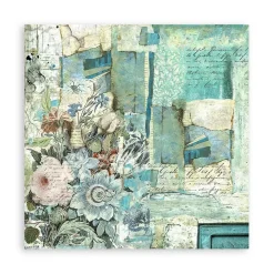 Best Set 4 hojas de tela Fabric Wonderland 30x30cm Papeles