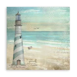 Outlet Set 4 hojas de tela Fabric Sea Land 30x30cm Papeles