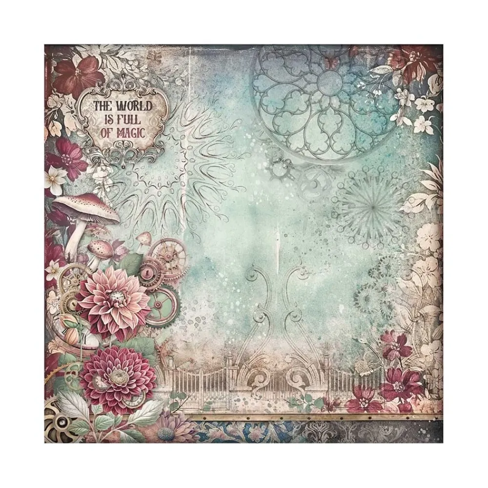 Outlet Set 4 hojas de tela Fabric Master of Magic 30x30cm Papeles