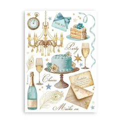 Sale Set 8 hojas de washi tape Masquerade A5 Papeles|Decoupage
