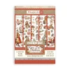 New Set 8 hojas de Washi tape Romantic Gear Up For Christmas Decoupage