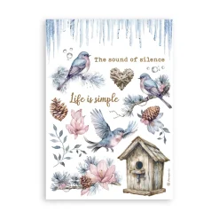 Set 8 hojas de Washi tape Dewdrops Papeles|Decoupage