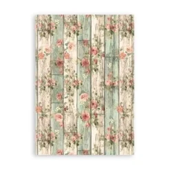 Online Set 8 hojas de washi tape House of Roses A5 Papeles