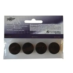 Sale Set 4 Imanes Negros 20mm Organización|Goma Eva Fofuchas