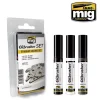 Discount Set 3 óleos con pincel aplicador Starships Color Oilbrusher 10ml Pinturas Para Maquetas Y Modelismo