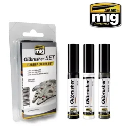 Discount Set 3 óleos con pincel aplicador Starships Color Oilbrusher 10ml Pinturas Para Maquetas Y Modelismo
