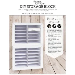 Sale Set 2 módulos almacenaje para tintas DIY Storage Block Organización