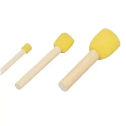 Discount Set 3 mini esponjas para entintar. Plantillas|Goma Eva Fofuchas
