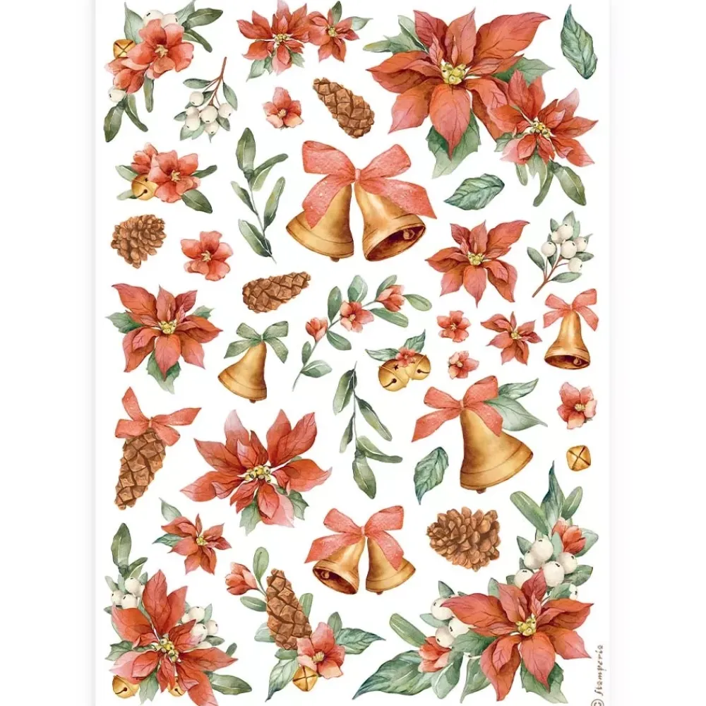 Discount Set 6 papeles de arroz All You Need For Christmas 21x30cm Decoupage