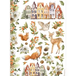 Discount Set 6 papeles de arroz All You Need For Christmas 21x30cm Decoupage