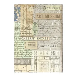 Online Set 8 papeles de arroz Art of Travelling 10x15cm Papeles|Decoupage