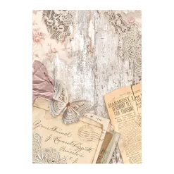 Online Set 8 Papeles de Arroz Backgrounds Romance Forever 10x15cm Decoupage