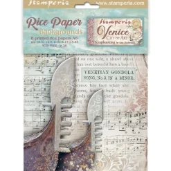 Best Set 8 papeles de arroz Backgrounds Venice City Of Art 10x15cm Papeles|Decoupage