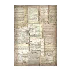 Clearance Set 8 papeles de arroz Backgrounds Vintage Library 10x15cm Papeles|Decoupage