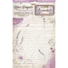 New Set 8 papeles de arroz Backgrounds Lavender 10x15cm Papeles|Decoupage