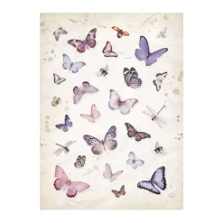 New Set 8 papeles de arroz Backgrounds Lavender 10x15cm Papeles|Decoupage