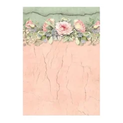 Outlet Set 8 papeles de arroz Backgrounds House of Roses 10x15cm Papeles|Decoupage