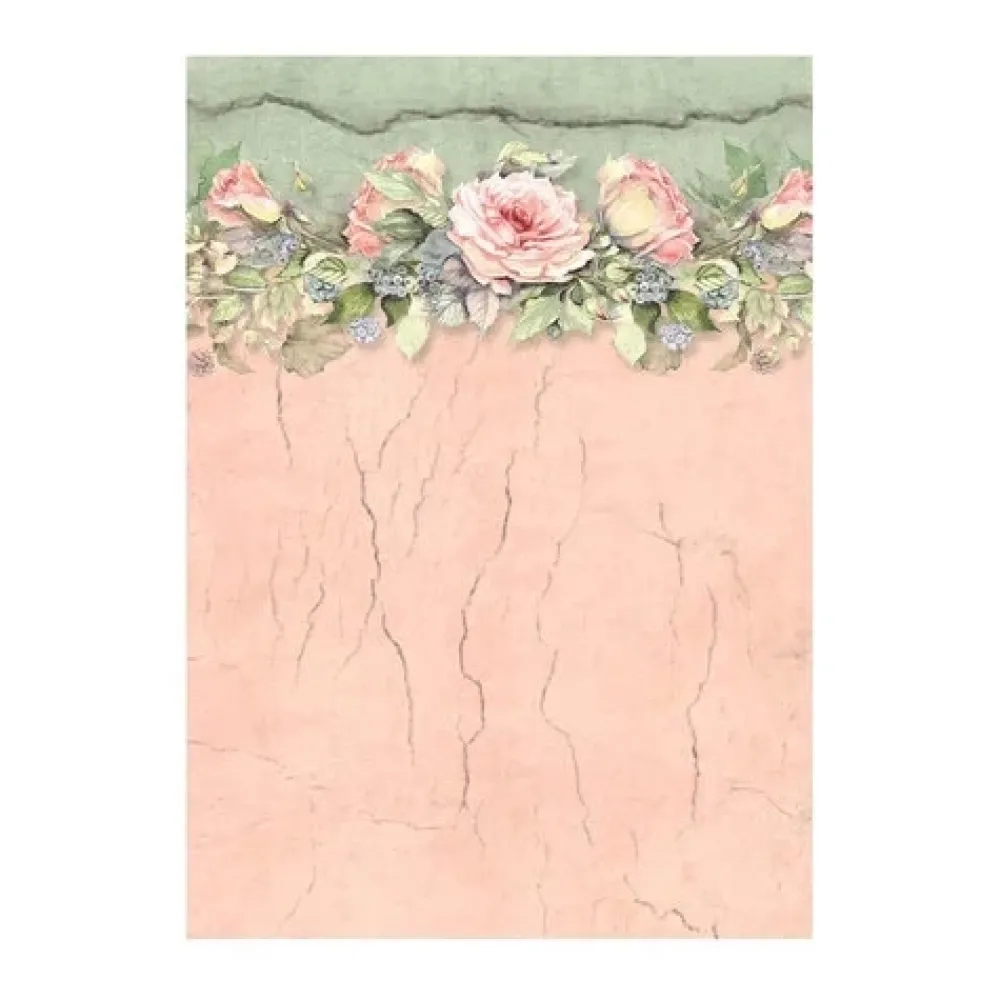 Outlet Set 8 papeles de arroz Backgrounds House of Roses 10x15cm Papeles|Decoupage
