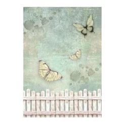 Outlet Set 8 papeles de arroz Backgrounds House of Roses 10x15cm Papeles|Decoupage