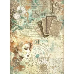 Hot Set 6 Papeles de Arroz Fortune 21x30cm Decoupage