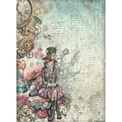 Sale Set 6 papeles de arroz Master of Magic 21x30cm Papeles|Decoupage