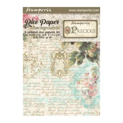 Best Set 8 papeles de arroz Precious 10x15cm Papeles
