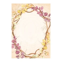 Online Set 8 papeles de arroz Romantic Woodland 10x15cm Decoupage|Papeles