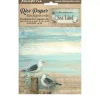 New Set 8 papeles de arroz Sea Land 10x15cm Papeles|Decoupage