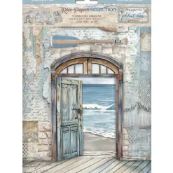 Set 6 papeles de arroz Silent Sea 21x30cm Papeles|Decoupage