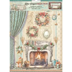 Set 6 papeles de arroz The Nutcracker 21x30cm Decoupage|Papeles