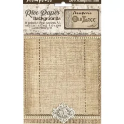 Clearance Set 8 papeles de arroz Verja Old Lace 10x15cm Papeles|Decoupage