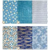 Clearance Set 12 Papeles De Lámina De Oro Nepalís Azul Papeles