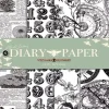 Set 4 papeles para decoupage Collector Diary IV A4 Decoupage