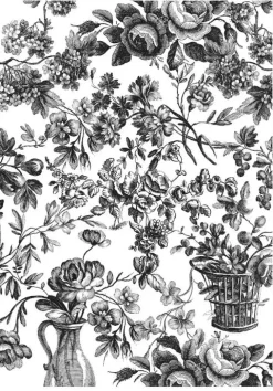 Set 4 papeles para decoupage Collector Diary IV A4 Decoupage