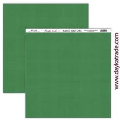 New Set 5 papeles PL-046 efecto textura Verde Oscuro Dayka 30x30cm Papeles