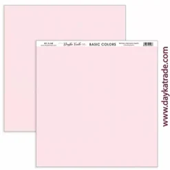 Outlet Set 5 papeles PL-040 efecto textura tela Rosa Pastel Dayka 30x30cm Papeles