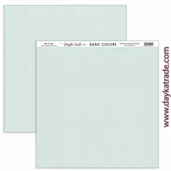 Hot Set 5 papeles PL-043 efecto textura tela Verde Pastel Dayka 30x30cm Papeles
