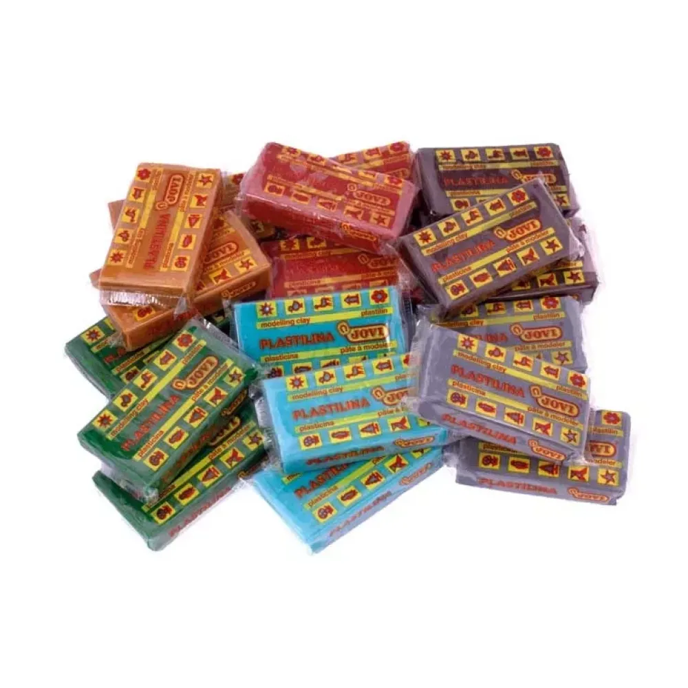 Set 18 Pastillas de Plastilinas Nature Colors 50gr Niños Niños Y Regalos|Pastas Moldeables