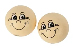 Best Set 10 Pelotas de Cara Sonriente Goma Eva Fofuchas