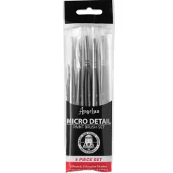 Discount Set 5 pinceles surtidos Micro Detail Pinceles Y Brochas