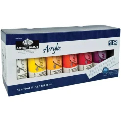 Clearance Set 12 Pinturas Acrílicas 75ml Pinturas Acrílicas