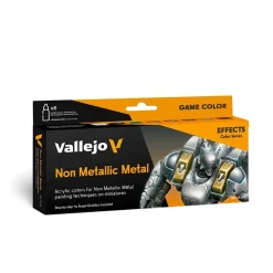 Hot Set 8 pinturas modelismo Non Metallic Metal Game Color Effects 18ml Pinturas Para Maquetas Y Modelismo