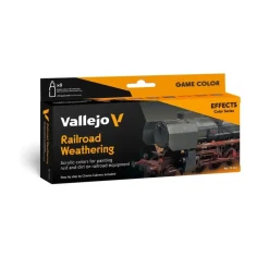 Outlet Set 8 pinturas modelismo Railroad Weathering Effects 18ml Maquetas Y Modelismo