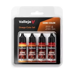 Clearance Set 4 pinturas para modelismo 381 Naranjas Game Color 18ml Maquetas Y Modelismo|Pinturas Para Maquetas Y Modelismo
