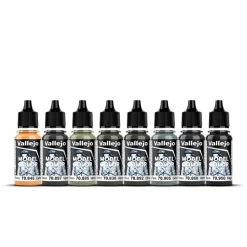 Discount Set 8 pinturas para modelismo 181 German Field Grey Figure 17ml Maquetas Y Modelismo|Pinturas Para Maquetas Y Modelismo
