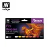 Outlet Set 8 pinturas para modelismo 312 Fire Dragons Fantasy 17ml Maquetas Y Modelismo
