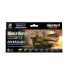 Online Set 8 pinturas para modelismo 220 WWIII American Armour & Infantry Wargames Flames of War 17ml Pinturas Para Maquetas Y Modelismo|Maquetas Y Modelismo